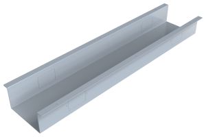 CANALETA DOBLE 80X8X15 SIN FONDO.1202